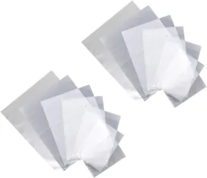 14PCS Sealing Pouch Transparent Travel Storage Bag for Organizing Clothes Accessories and Essentials Durable and Easy to Clean for Travel Home Use