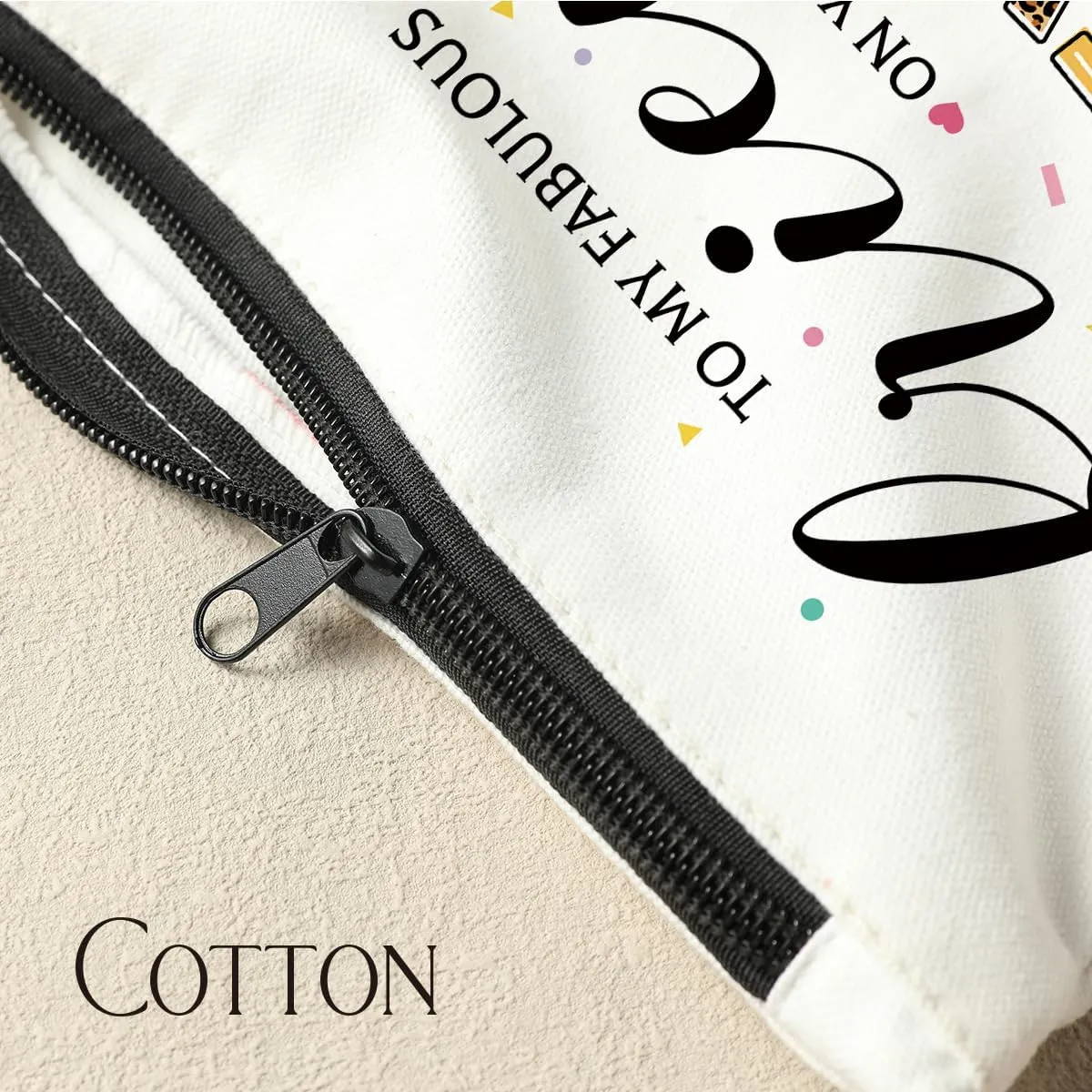 55th Birthday Gift for Women, 55 Year Old Gifts Ideas, Friendship Gifts Cosmetic Bag, 55th Birthday Gifts for Mothers Day Anniversary, Turning 55 Gifts for Grandma Cousin Sister Mom Leopard Makeup Bag