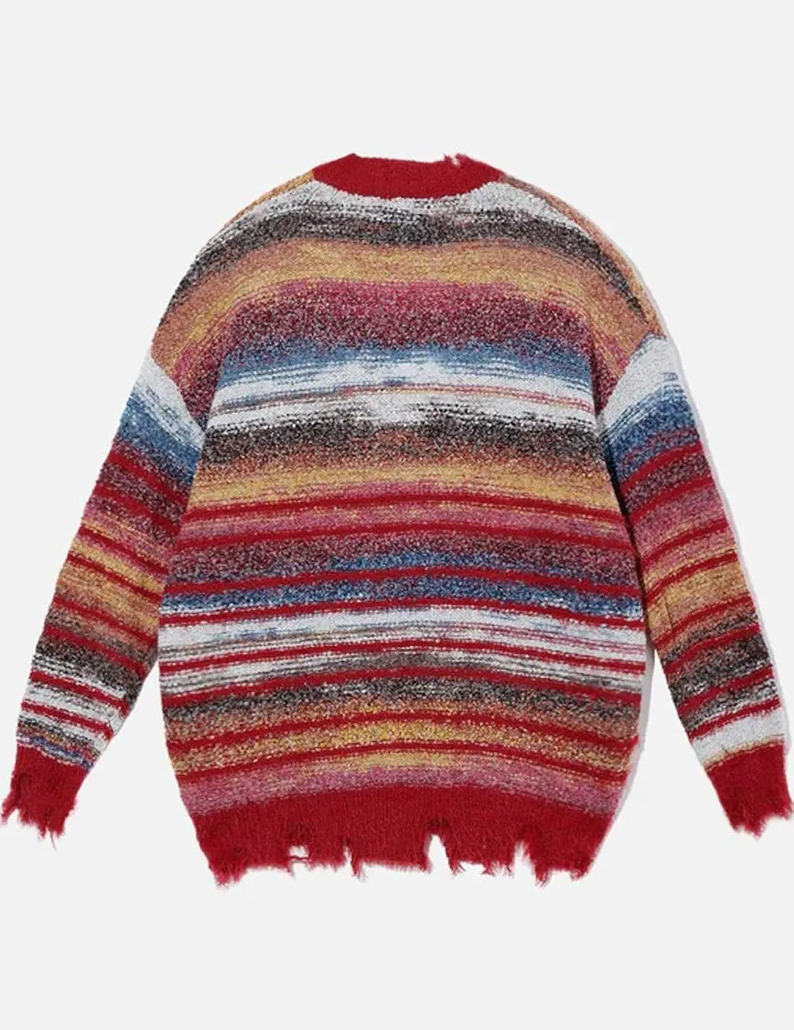 Aelfric Eden Cardigan Sweater Open Front Casual Knit Cardigans Pinstripe Fashion Sweaters Y2k 2025 Outfits
