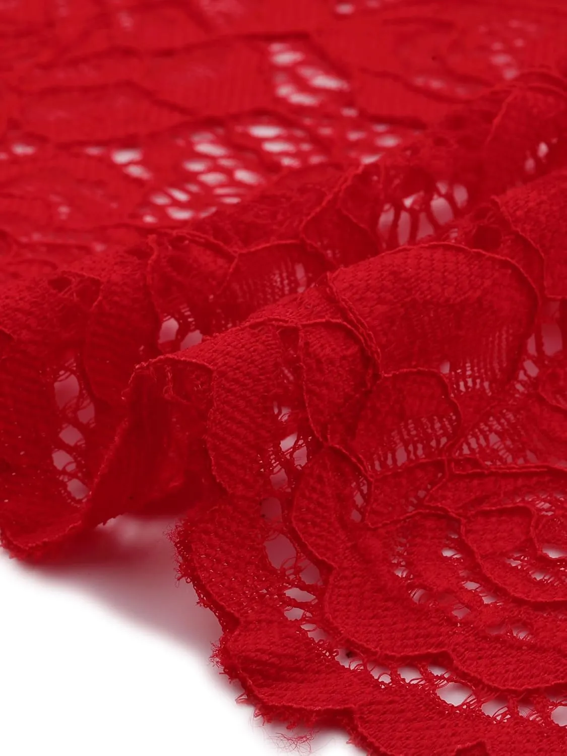 Agnes Orinda Plus Size Bolero Shrugs for Women Open Front Short Sleeve Crochet Lace Cropped Cardigans