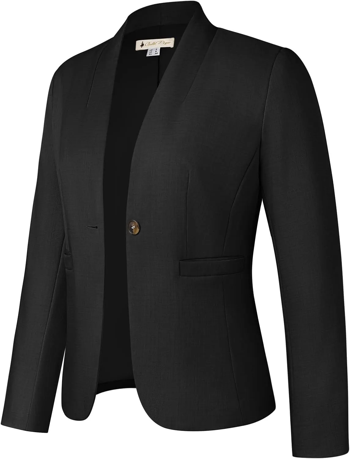 Belle Poque Blazers for Women Business Casual Blazer Jackets Fully Lined Office Work Blazer with Pockets