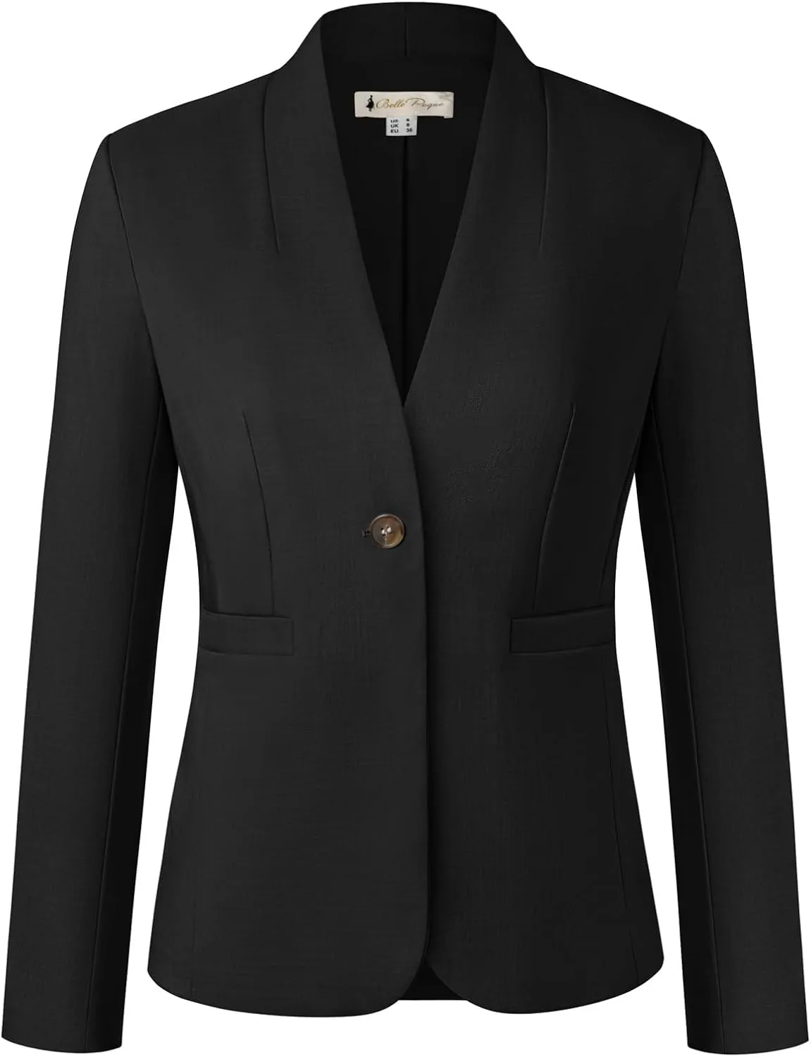 Belle Poque Blazers for Women Business Casual Blazer Jackets Fully Lined Office Work Blazer with Pockets