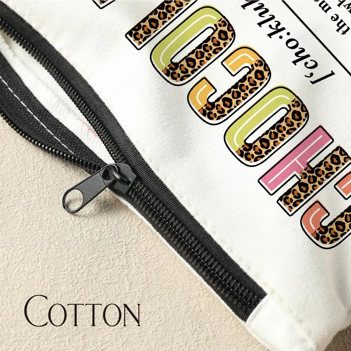 Chocolate Definition Noun Makeup Bag - Funny Quotes, Home & Women's Gifts for Birthdays & Friendship