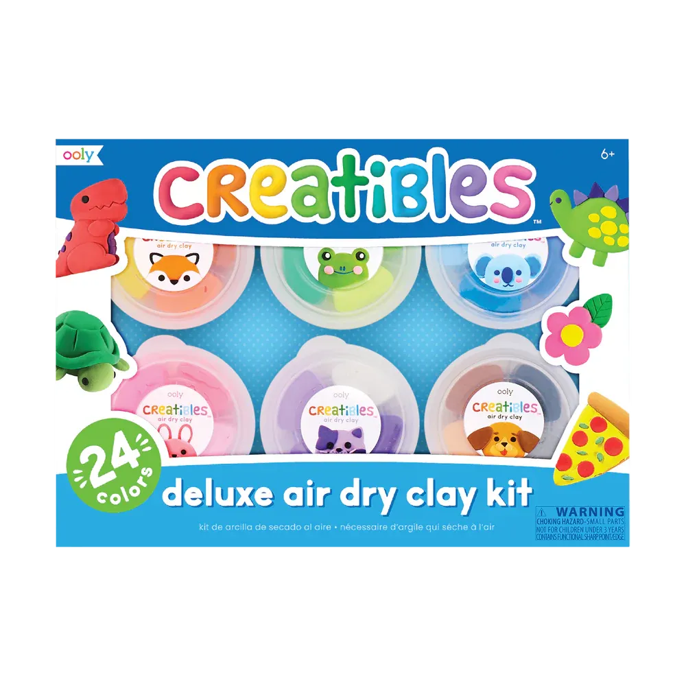 Creatibles Deluxe Air Dry Clay Kit