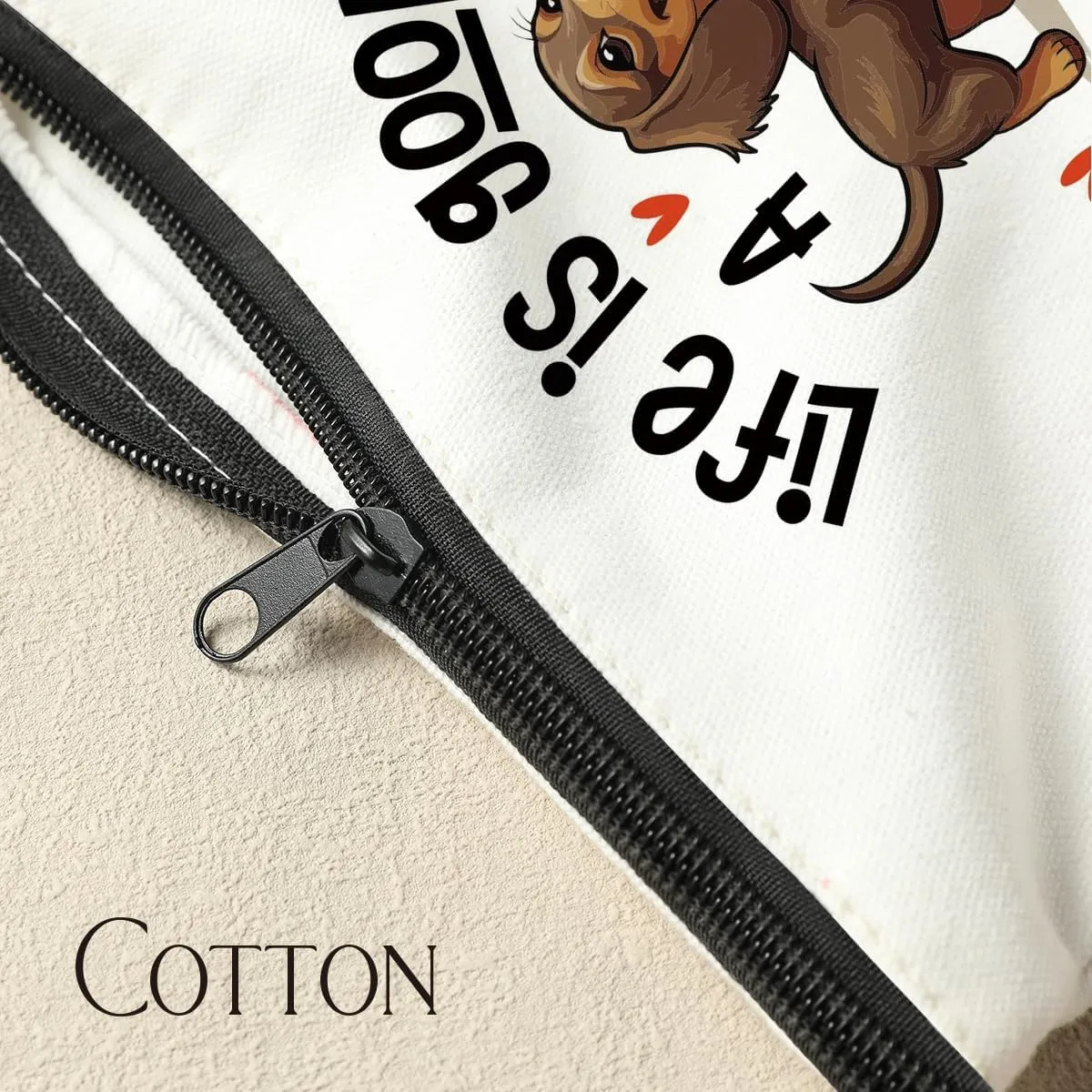 Dachshund Cosmetic Bag - Funny Dog Mom Gifts for Women, Mothers Day & More