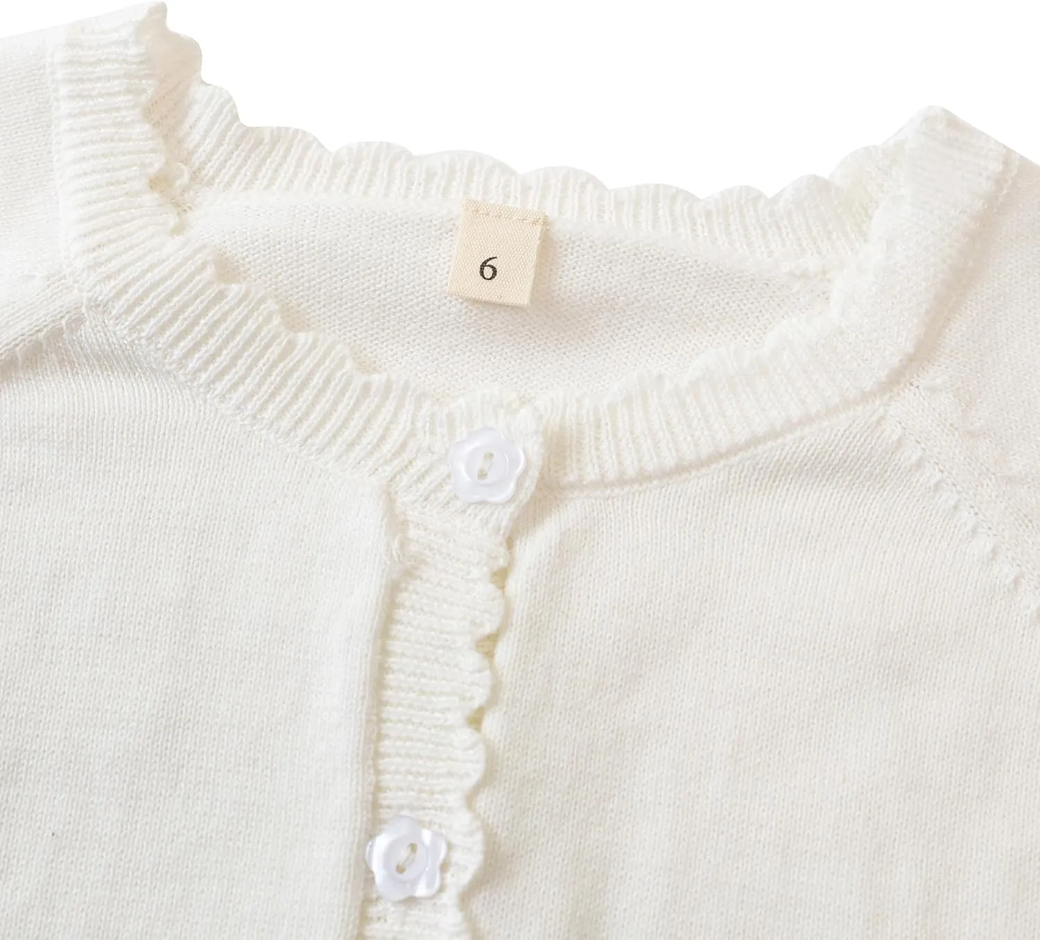 Girls Cardigan Sweater Long Sleeve Knit Bolero Shrug Cropped Tops Kids Cardigans with Button