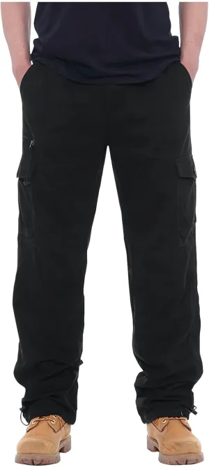 GOFULY Cargo Pants for Men Big and Tall Stretch Casual Sweatpants Pockets Big and Tall Pants Slim Fit Tactical Pants 2024