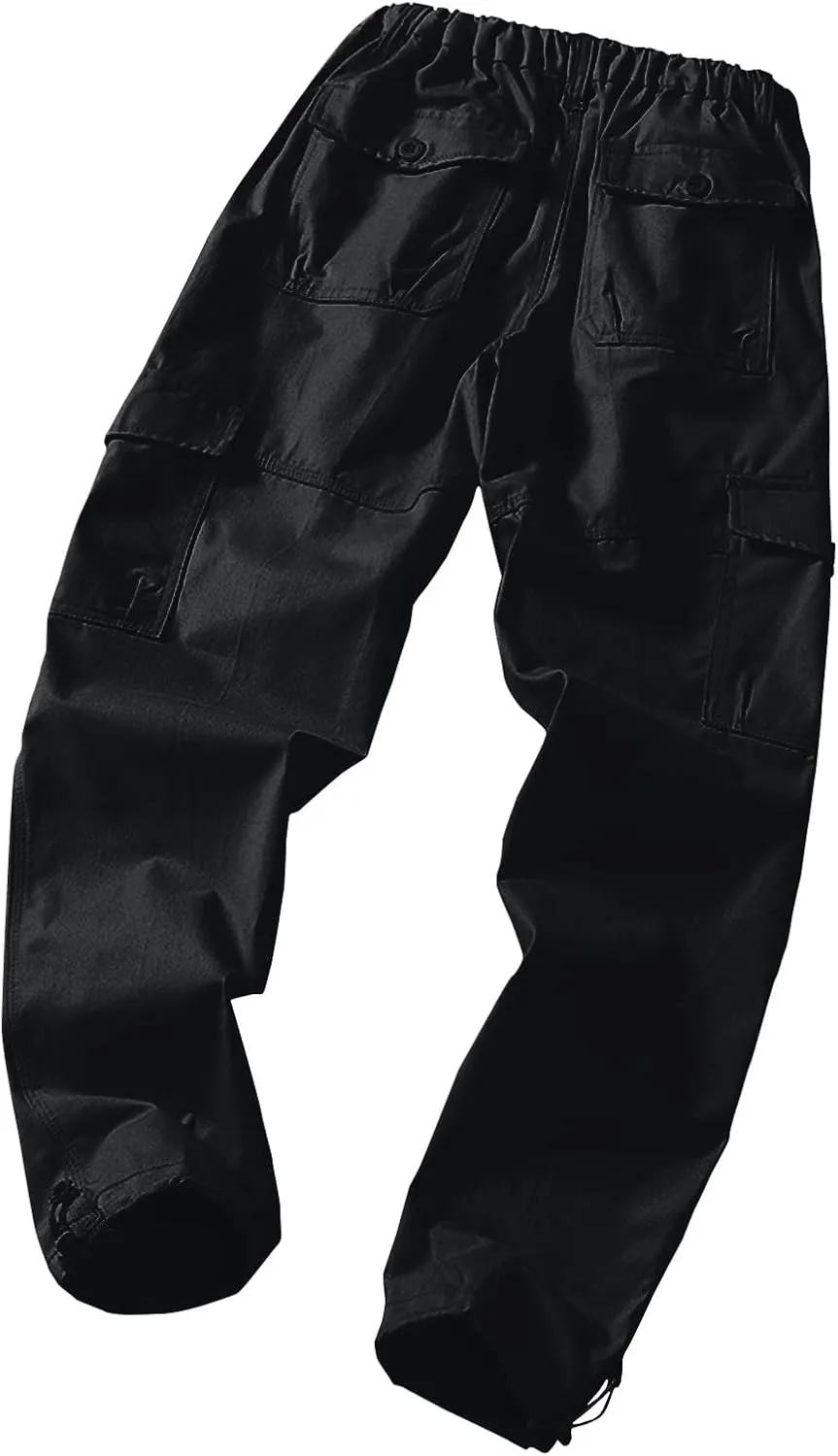 GOFULY Cargo Pants for Men Big and Tall Stretch Casual Sweatpants Pockets Big and Tall Pants Slim Fit Tactical Pants 2024