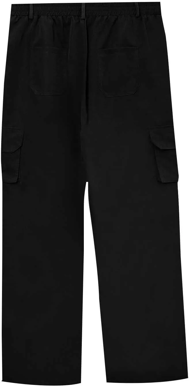 Golf Pants Men Tapered Leg Casual Hiking Pants Workout Joggers Stretch Outdoor Twill Track Sweatpants Multi Pockets