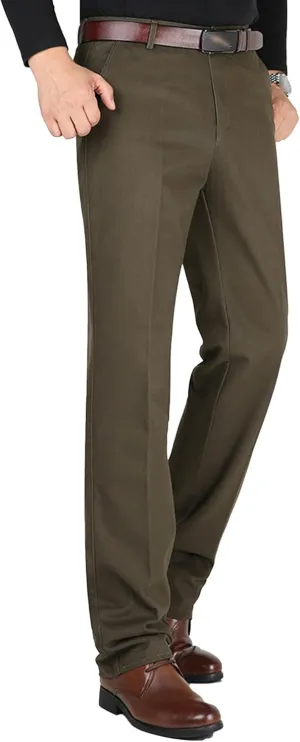 JEShifangjiusu Men Skinny Slim Fit Stretch Pant Straight-Fit Wrinkle-Resistant Chino Trousers Comfy Fashion Denim Jeans Pants