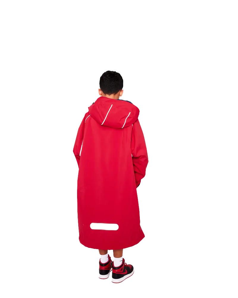 Junior Pro Change Robe EVO in Red
