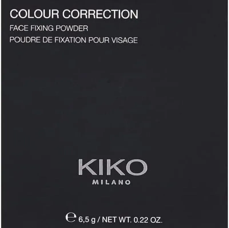 KIKO Milano Colour Correction Face Fixing Powder | Setting, Concealing Baked Powder in Four Colours