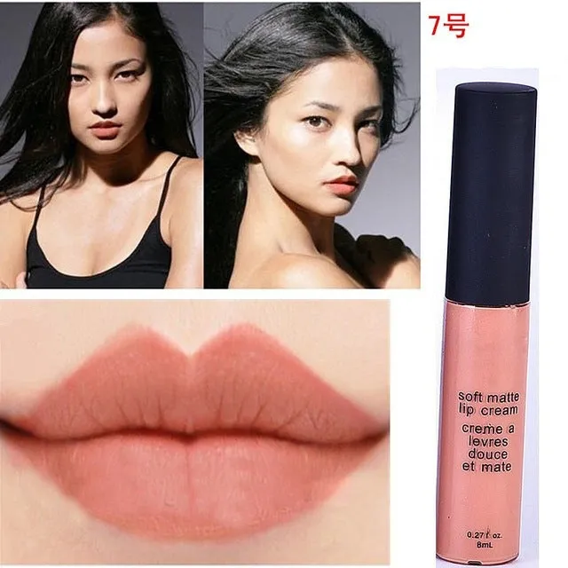 Liquid Matte Lipsticks Long Lasting Waterproof Matt Black Lipstick 12 Colors Velvet Selena Lipstick Matte Lip Makeup Lip Gloss
