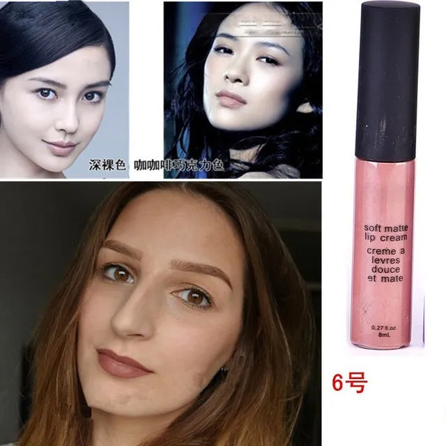 Liquid Matte Lipsticks Long Lasting Waterproof Matt Black Lipstick 12 Colors Velvet Selena Lipstick Matte Lip Makeup Lip Gloss