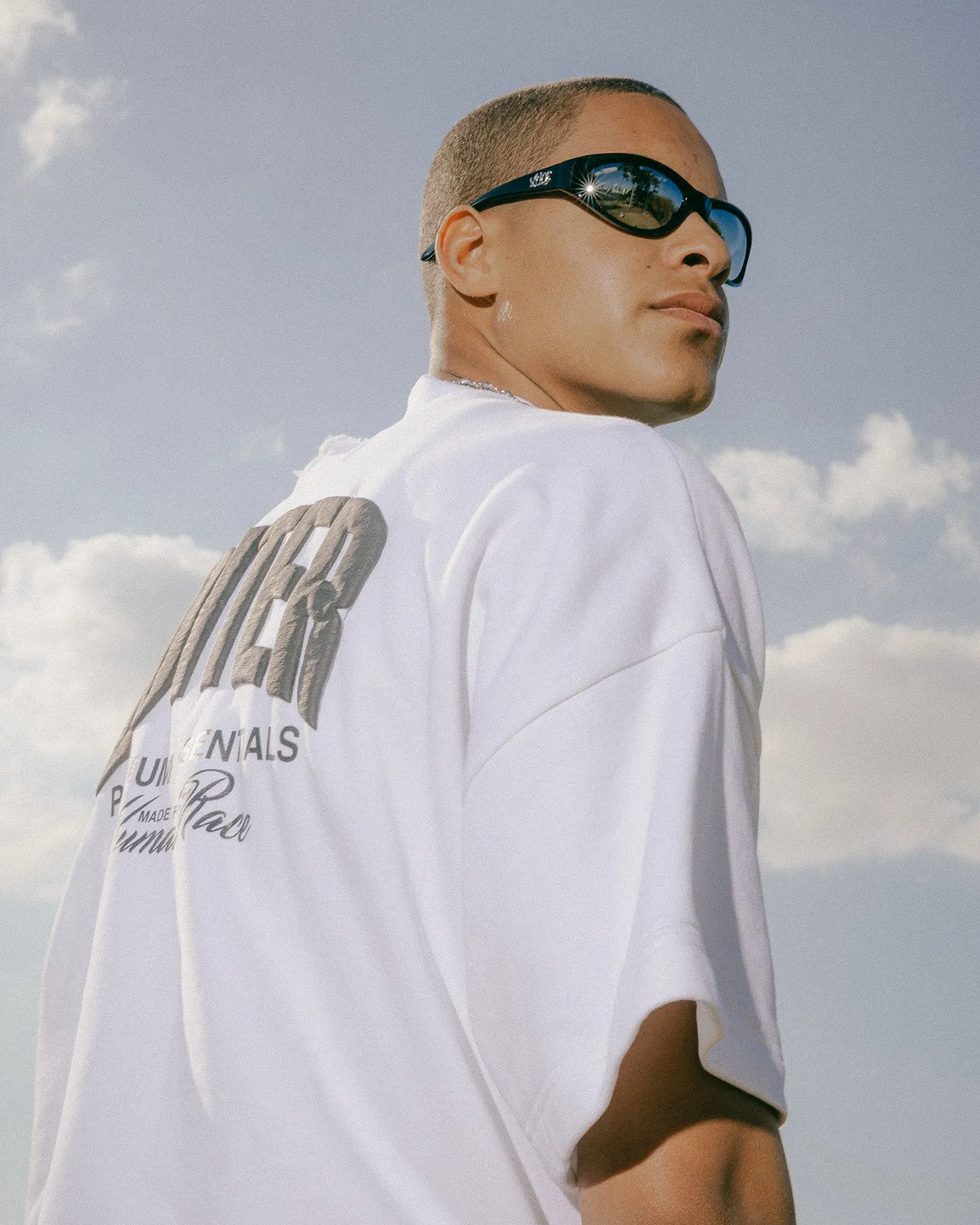 Loiter X Nuqe Raver Sunglasses Black/Silver