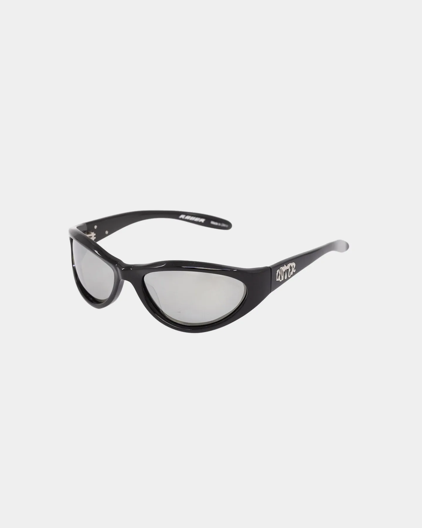 Loiter X Nuqe Raver Sunglasses Black/Silver