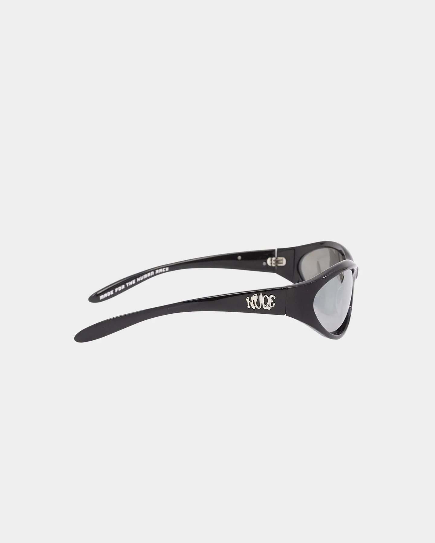 Loiter X Nuqe Raver Sunglasses Black/Silver