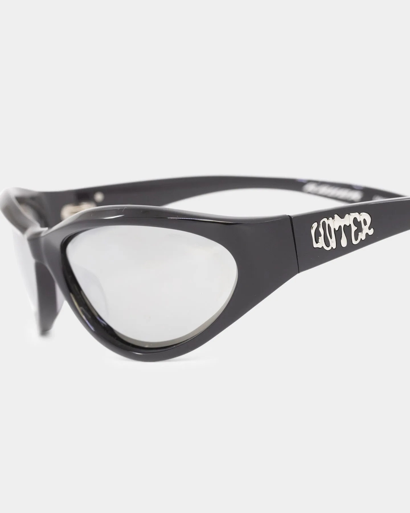 Loiter X Nuqe Raver Sunglasses Black/Silver