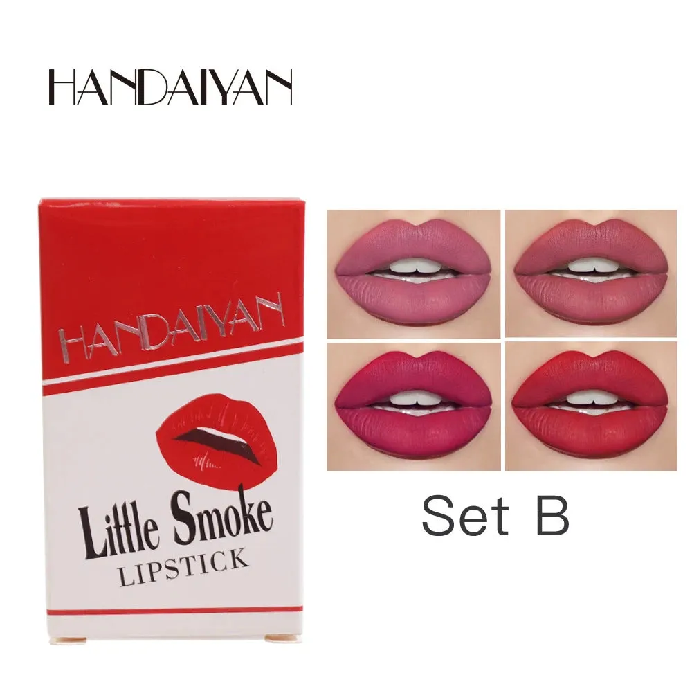 Matte lipstick set velvet long-lasting