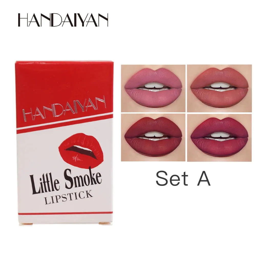 Matte lipstick set velvet long-lasting