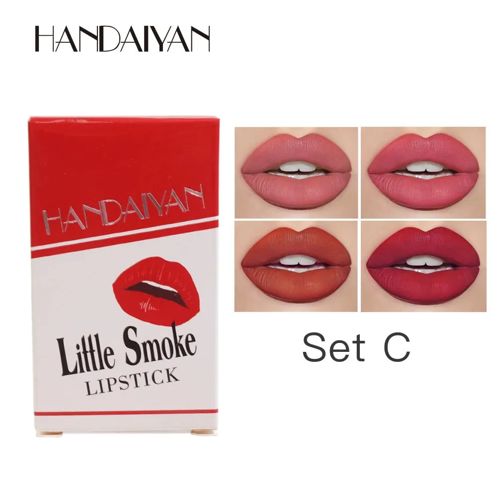 Matte lipstick set velvet long-lasting