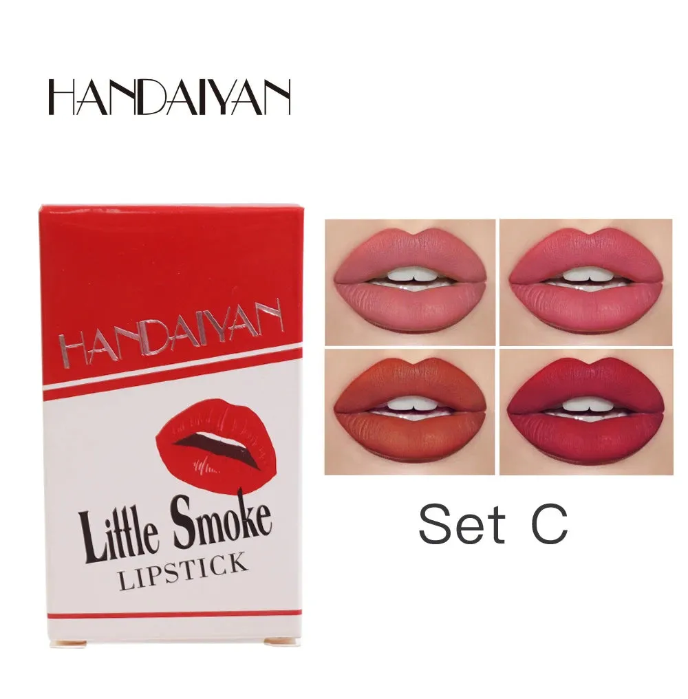 Matte lipstick set velvet long-lasting