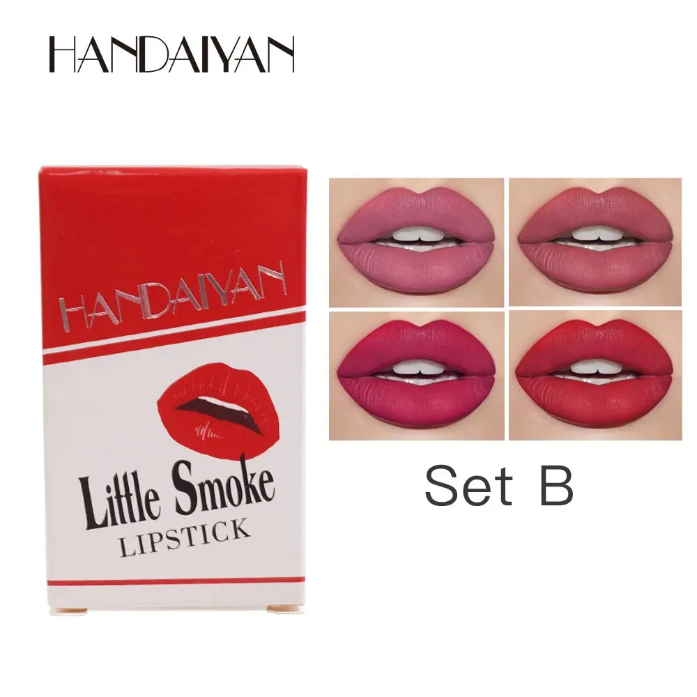 Matte lipstick set velvet long-lasting