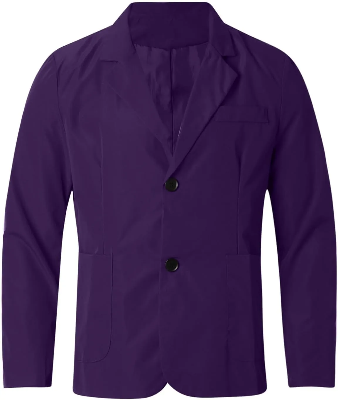 Mens Business Casual BlazerDaily Wear Suit Jacket Slim Fit Formal Coat Work Dress Jackets for Dinner,Prom,Wedding