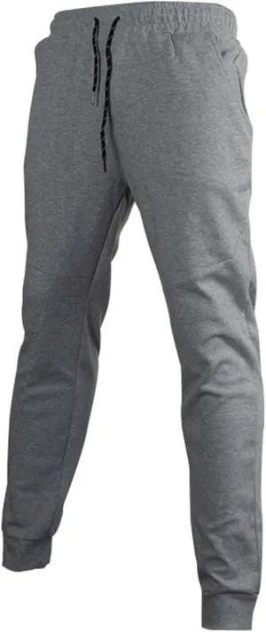 Men's Cargo Sweatpants Slim Fit Stretch Lightweight Pants Joggers Casual Work Pants with Pockets Drawstring Waist