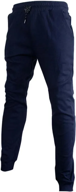Men's Cargo Sweatpants Slim Fit Stretch Lightweight Pants Joggers Casual Work Pants with Pockets Drawstring Waist