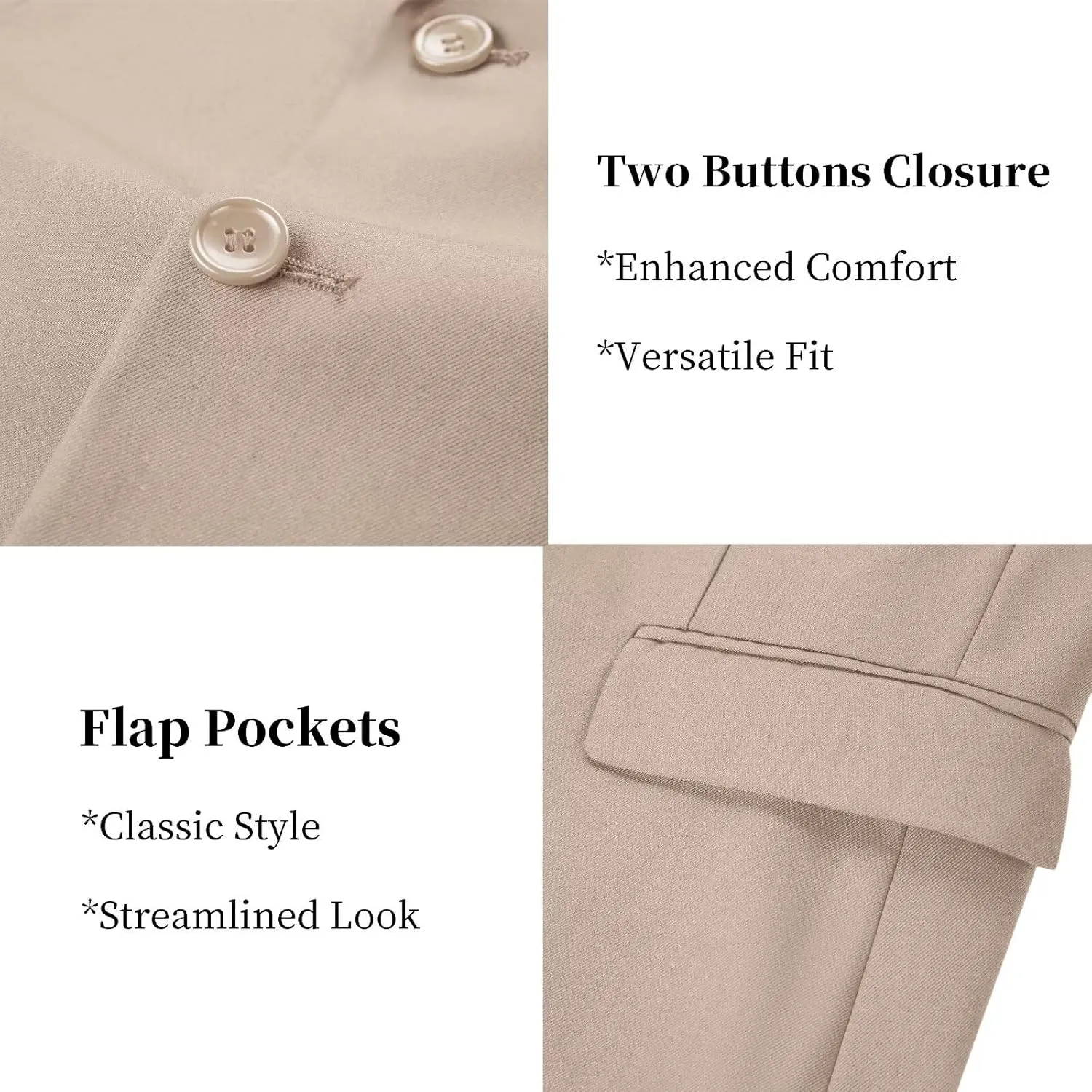 Men's Casual Blazer Suit Jackets Slim Fit Sport Coat Single Breasted Suit Blazers Dinner Party Prom