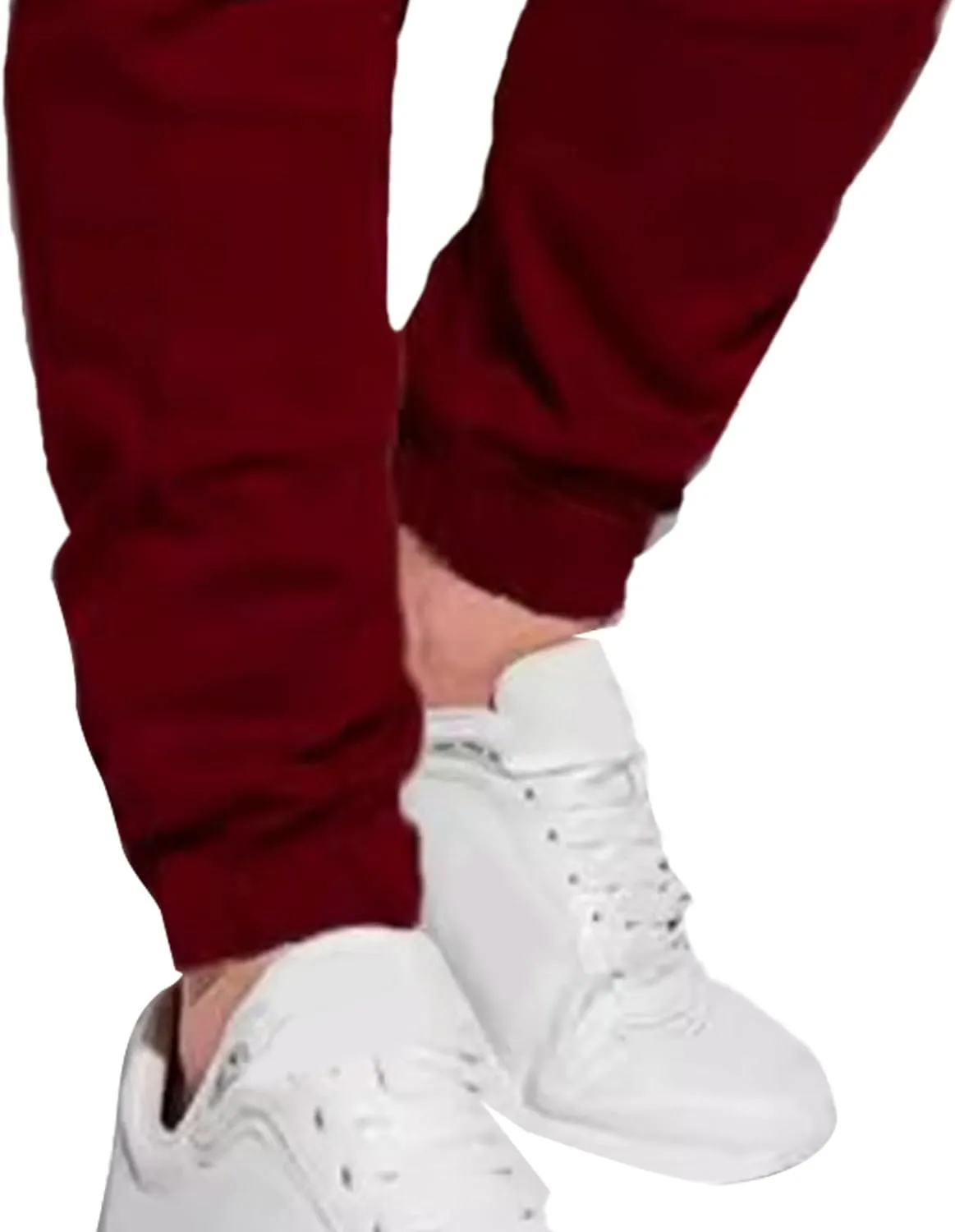 Men's Casual Classic Tactical Pants Slim Fit Soft Twill Pockets Jogger Comfort Hiking Cotton Sweatpants