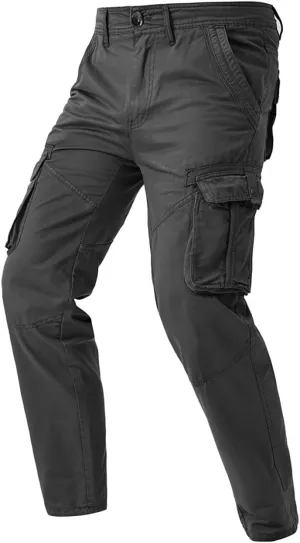 Men's Casual Tactical Cargo Pants Outdoor Work Dress Pants Joggers Hiking Pants Summer Fall Trousers with Pockets