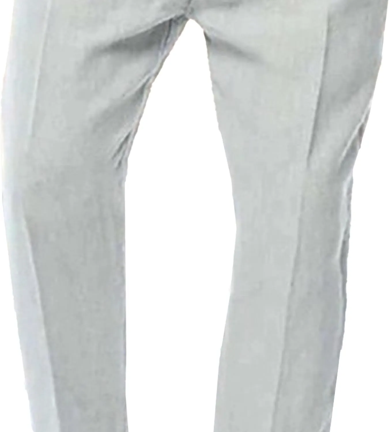 Mens Lightweight Business Trousers Casual Summer Beach Yoga Pants Slim Fit Elastic Waistband Slack