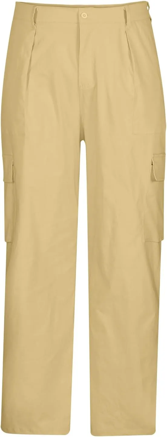 Men's Pants Straight-Fit Casual Stretch Chino Pant Tactical Sports Athletic Slim Fit Work Outdoor Trousers