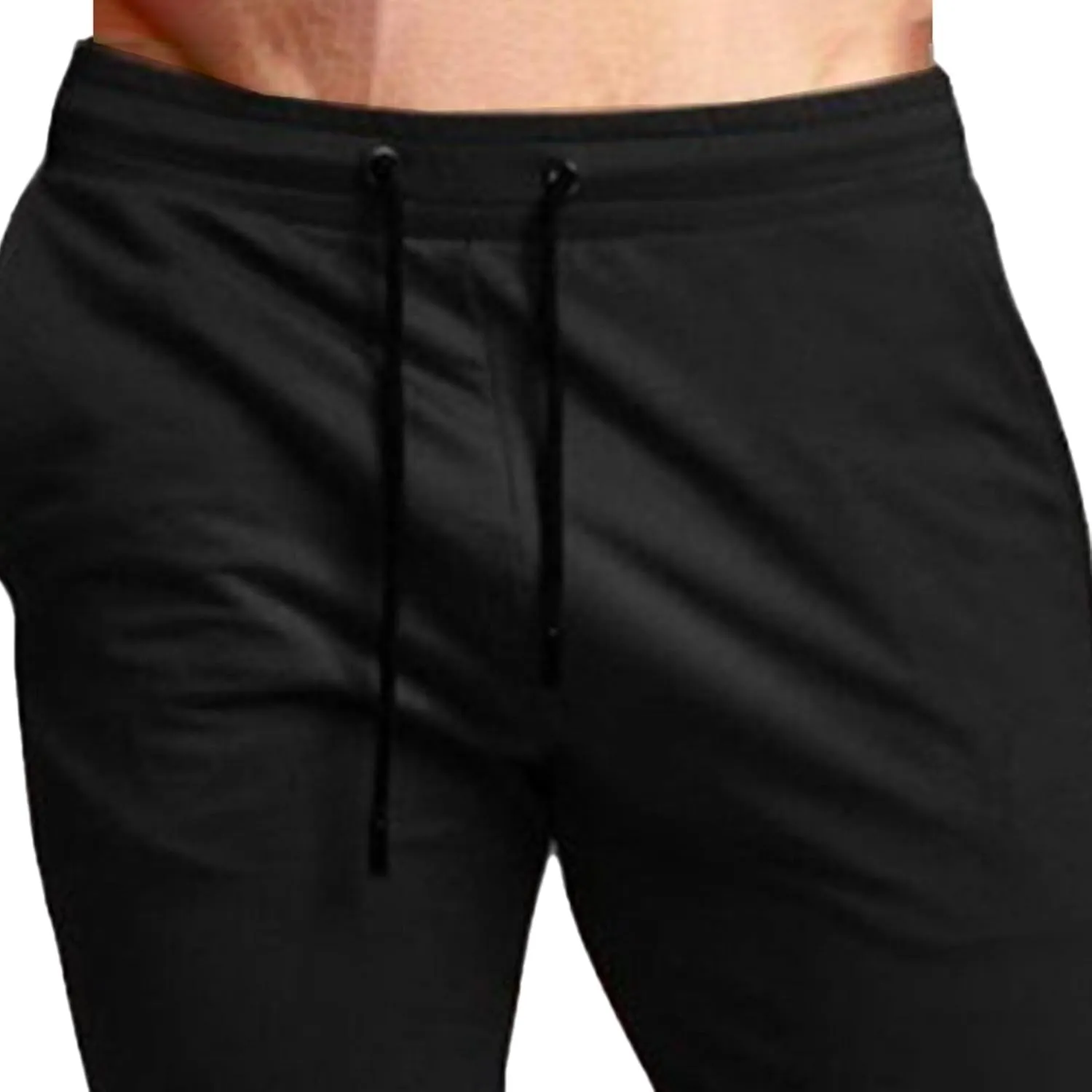 Men's Sports Jogging Stretch Pants Casual Workout Athletic Running Slack Slim Fit Sweatpants with Pockets