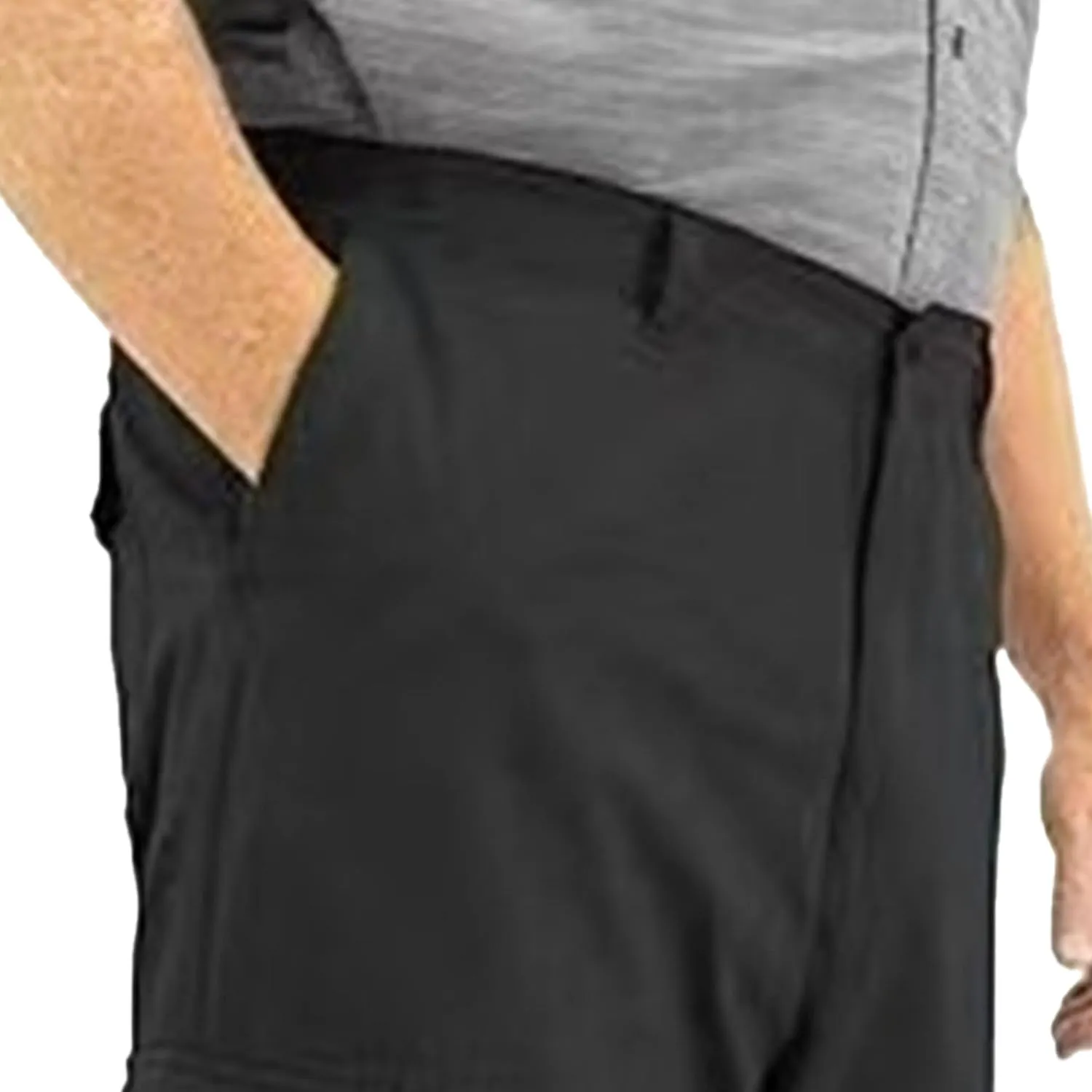 Men's Straight Flex Cargo Pant Trendy Slim Fit Work Pockets Trousers Casual Vintage Paratrooper Slack