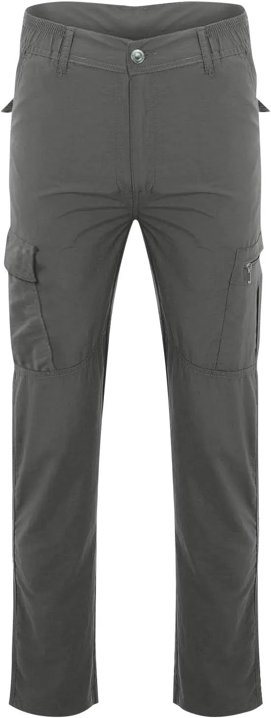 Men's Work Pants Construction Tactic Hiking Waterproof Mencomfy Cargo Pants Carpenter Trousers with Pockets