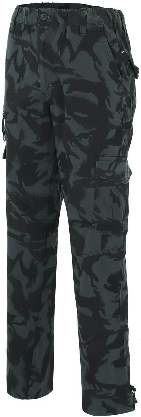 MIDOO Mens Cargo Pants Slim Fit Casual Joggers Athletic Pants Flex Stretch Loose Straight Sweatpants Work Hiking Pants