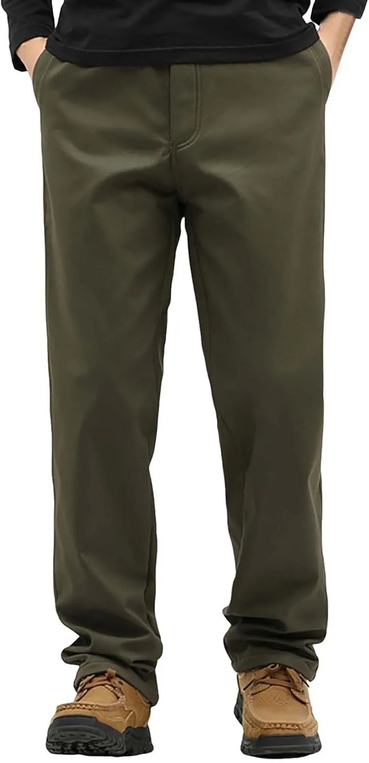 MIDOO Tactical Pants for Men Stretch Casual Drawstring Waist Joggers Lightweight Breathable Active Fishing Hiking Pants