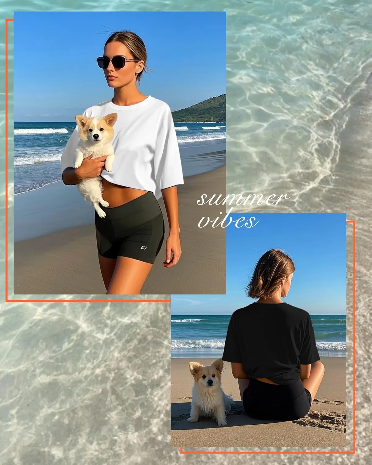 Neer 4 Pack Women's Half Sleeve Top Elbow Length T Shirt Women Round Neck Basic Cotton Tee Summer Casual Blouses