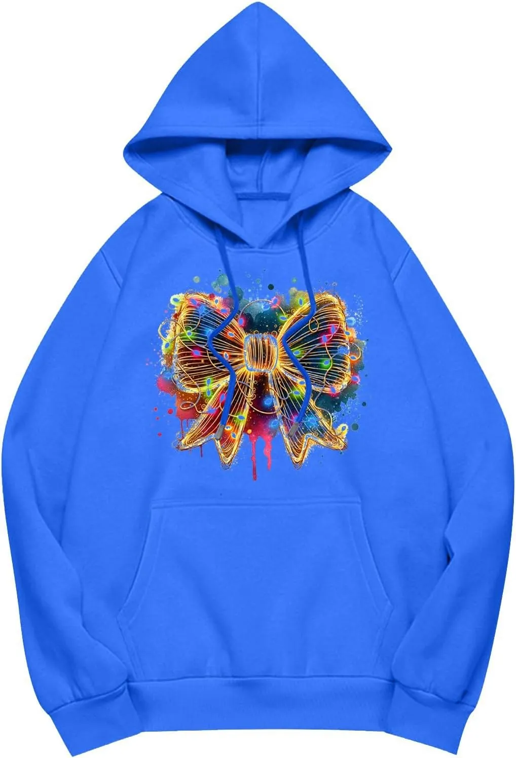 Oversized Hoodies for Women Plus Size Drop Shoulder Fleece Pullover Sweatshirts with Pocket Winter Long Sleeve Shirts