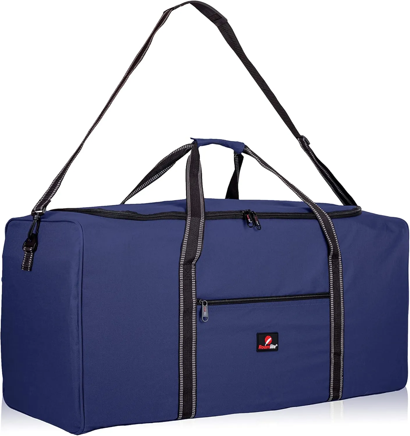 Roamlite Extra Large Size X-L 26" Duffel Bag - Very Big Sports, Gym, Training Holdall, Cargo Travel Luggage - 70 Litre 26 Inch x13x13 Navy Blue, RL26N