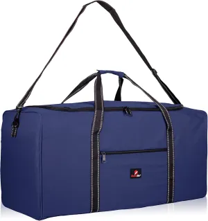 Roamlite Extra Large Size X-L 26" Duffel Bag - Very Big Sports, Gym, Training Holdall, Cargo Travel Luggage - 70 Litre 26 Inch x13x13 Navy Blue, RL26N