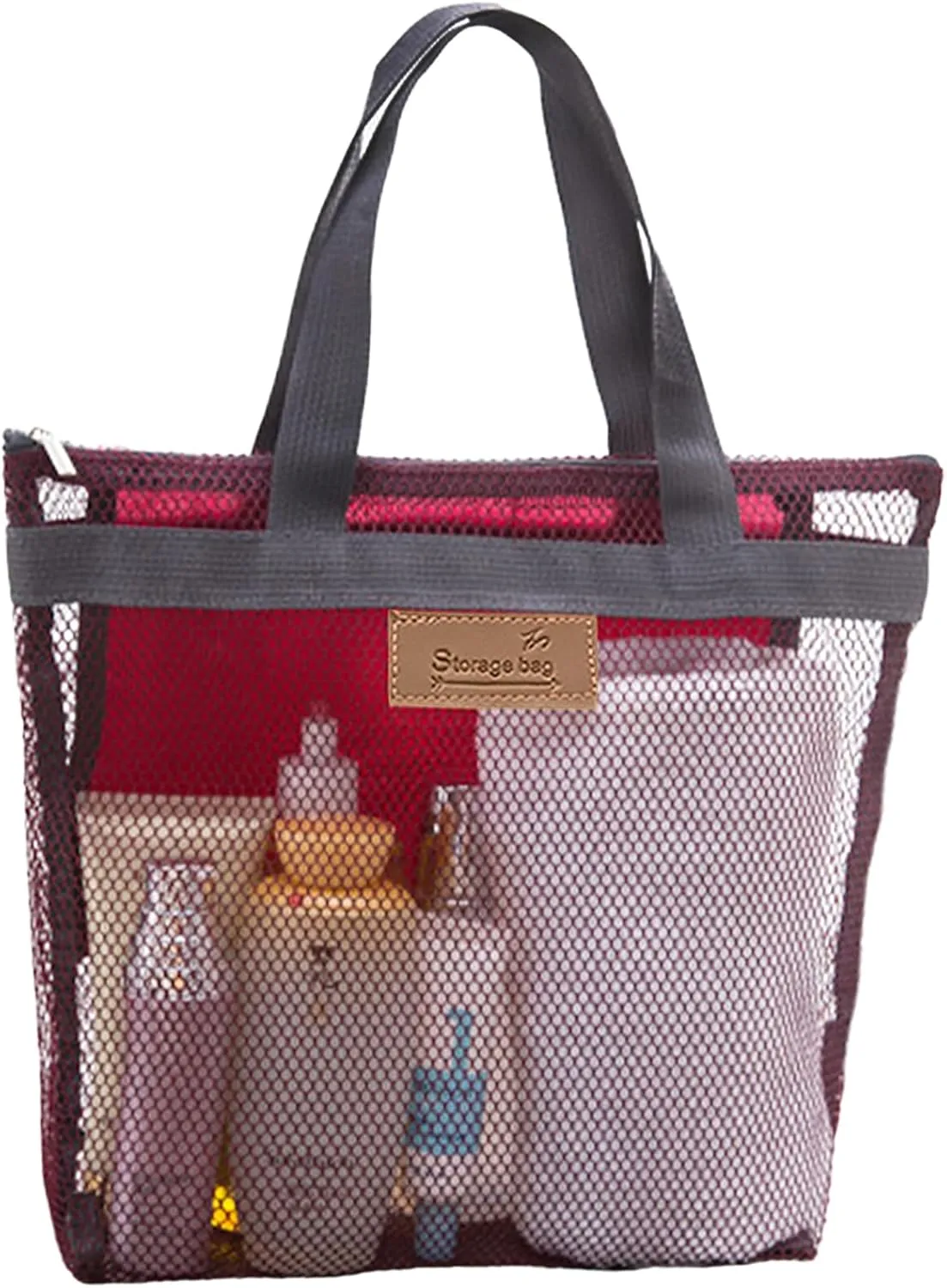 Rotema Portable Shower Bag - College Dorm Essentials, Everyday Household Shower Basket for Toiletries