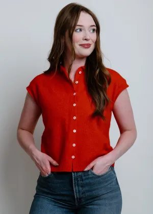 Setting Sail Sweater Vest - Red
