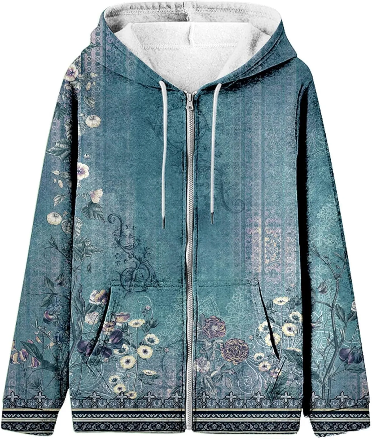SHAOBGE Heavy Womens Sweatshirt Spring And Autumn Fashion Hooded Sweatshirt Long Sleeve Zipper Sport Coat Loose Women's
