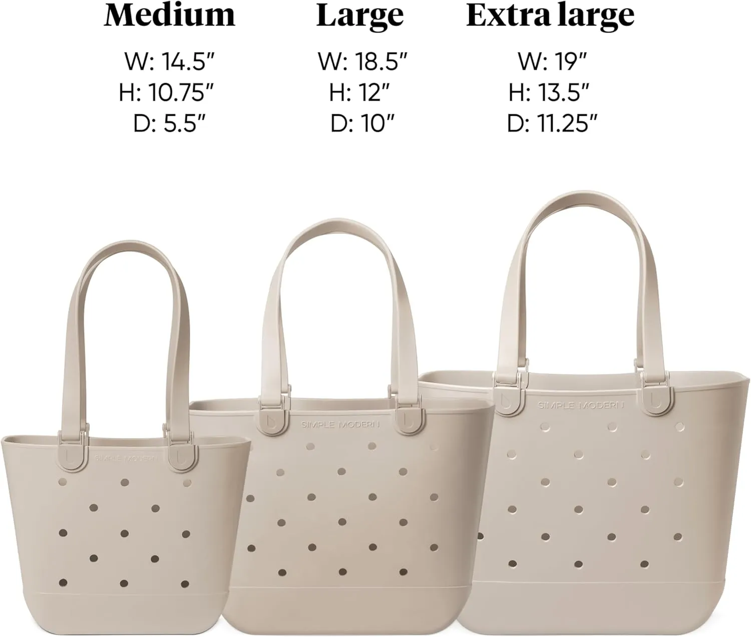Simple Modern Large Beach Bag | Disney Waterproof Getaway Rubber Tote with Zipper Pocket for Travel, Pool, Boat, Groceries, Sports | Mickey Mouse on Sea Glass Sage