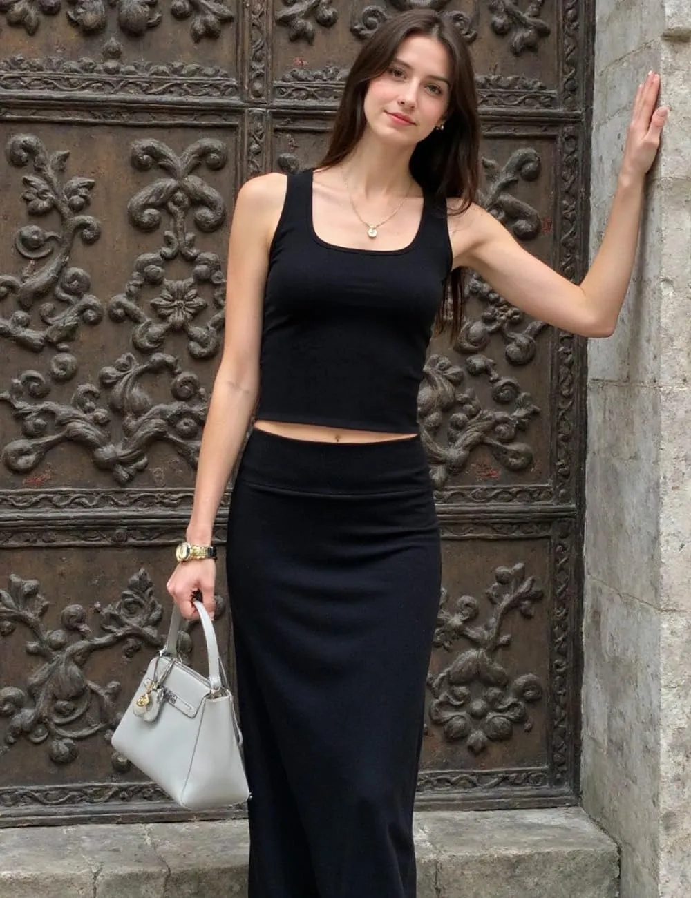 Tank Top for Women Cropped Camisole Ribbed Cami Sleeveless Shirts Summer Basic