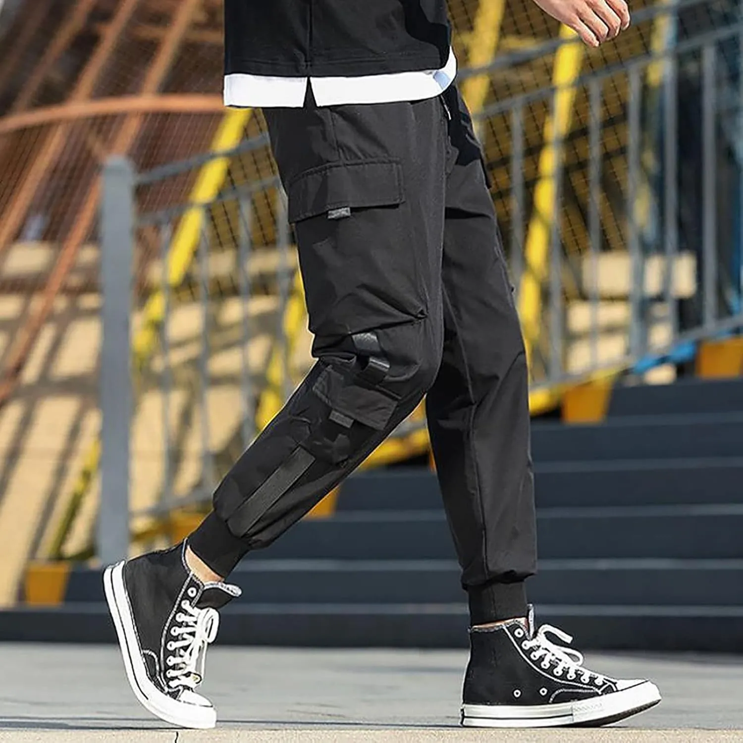 Work Pant for Men Slim Fit Outdoor Hiking Pant Multi Pockets Classic Fit Comfort Utility Cargo Work Pant Regular Fit